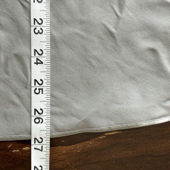 Brunello Cucinelli XL Silk Gray Sleeveless Blouse - Picture 11 of 12